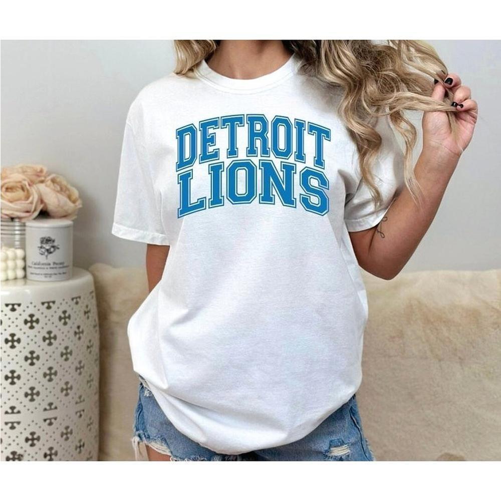 Detroit Lions Lions Shirt Detroit Merch Vintage Detroit Nfl Shirt